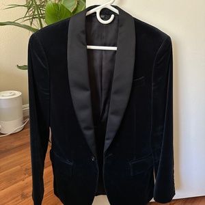 J Crew Ludlow Blazer (Crushed Velvet)